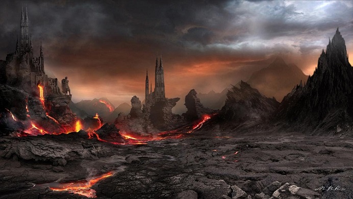 kota kaum sodom - ilustrasi